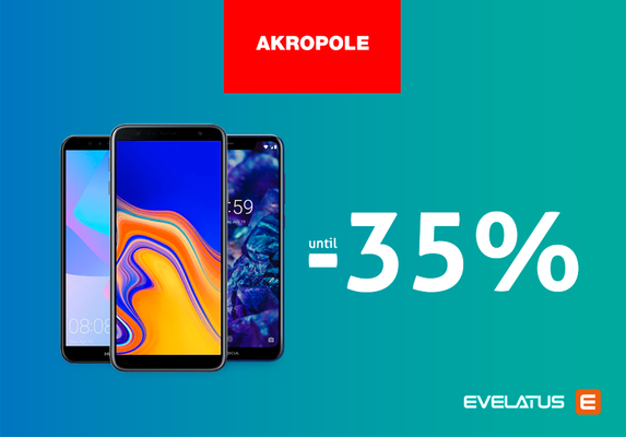 “EVELATUS” PARDUOTUVĖS ATIDARYMAS T/C AKROPOLYJE!