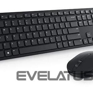 Kompiuterio klaviatūra Dell  KEYBOARD +MOUSE WRL KM5221W/EST 580-AJRZ 