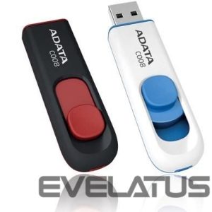 USB atmintinė ADATA  MEMORY DRIVE FLASH USB2 32GB/WH/BLUE AC008-32G-RWE A-DATA 