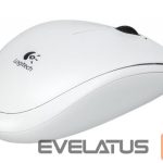 Kompiuterio pelė Logitech  MOUSE USB OPTICAL B100/WHITE OEM 910-003360 
