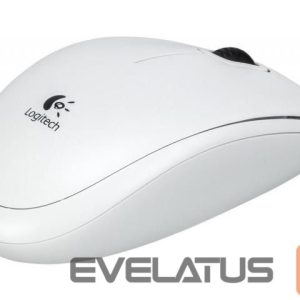 Kompiuterio pelė Logitech  MOUSE USB OPTICAL B100/WHITE OEM 910-003360 