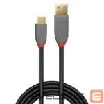 Kabelis LINDY  CABLE USB2 C-A 3M/ANTHRA 36888 