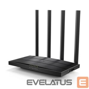 Maršrutizatoriai TP-Link  Wireless Router||Wireless Router|1167 Mbps|IEEE 802.11n|IEEE 802.11ac|USB 2.0|1 WAN|4x10/100/1000M|Number of antennas 4|ARCHERC6U 