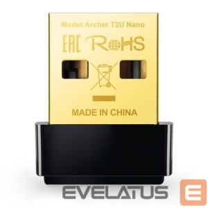 Jungikliai TP-Link  WRL ADAPTER 600MBPS USB/ARCHER T2U NANO 
