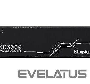 Kietasis diskas SDD Kingston  SSD||KC3000|2TB|M.2|NVMe|3D TLC|Write speed 7000 MBytes/sec|Read speed 7000 MBytes/sec|MTBF 1800000 hours|SKC3000D/2048G 