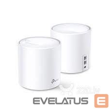 Maršrutizatoriai TP-Link  Wireless Router||Wireless Router|2-pack|1800 Mbps|Mesh|IEEE 802.11a|IEEE 802.11n|IEEE 802.11ac|IEEE 802.11ax|DECOX20(2-PACK) 