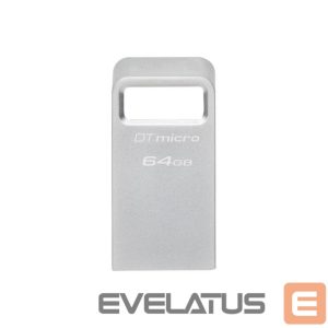USB atmintinė Kingston  MEMORY DRIVE FLASH USB3.2 64GB/MICRO DTMC3G2/64GB 