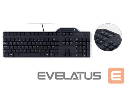 Kompiuterio klaviatūra Dell KEYBOARD KB-813 SC EST/BLACK 580-AFYX