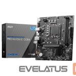 Intel procesoriaus pagrindinė plokštė MSI  Mainboard||Intel H610|LGA1700|MicroATX|Memory DDR4|Memory slots 2|1xPCI-Express 1x|1xPCI-Express 16x|1xM.2|1x15pin D-sub|1xHDMI|4xUSB 2.0|2xUSB 3.2|1xPS/2|1xRJ45|3xAudio port|PROH610M-EDDR4 