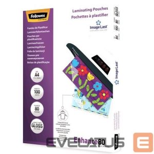 Biuro įrankiai Fellowes  LAMINATOR POUCH IMAGELAST/A4 80 100PCS 5306114