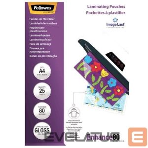 Biuro įrankiai Fellowes  LAMINATOR POUCH IMAGELAST/A4 80 25PCS 5396205