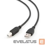 Kabelis Gembird  CABLE USB2 AM-BM 3M/BLACK CCP-USB2-AMBM-10 