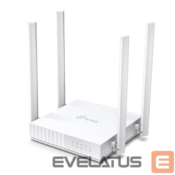 Maršrutizatoriai TP-Link Wireless Router||750 Mbps|1 WAN|4x10/100M|Number of antennas 4|ARCHERC24
