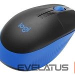Kompiuterio pelė Logitech  MOUSE USB OPTICAL WRL M190/BLUE 910-005907 