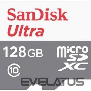 Atminties kortelės SANDISK BY WESTERN DIGITAL  MEMORY MICRO SDXC 128GB UHS-I/SDSQUNR-128G-GN3MA SANDISK 