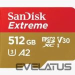 Atminties kortelės SANDISK BY WESTERN DIGITAL  MEMORY MICRO SDXC 512GB UHS-I/W/A SDSQXAV-512G-GN6MA SANDISK 
