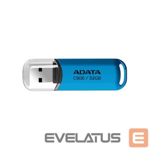 USB atmintinė ADATA  MEMORY DRIVE FLASH USB2 32GB/BLUE AC906-32G-RWB 