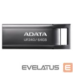 USB atmintinė ADATA  MEMORY DRIVE FLASH USB3.2 64GB/BLACK AROY-UR340-64GBK 