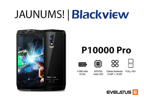 NAUJIENA – Blackview P10000 Pro!