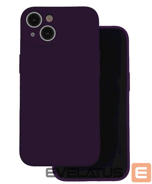 Nugarėlės dėklai iLike Samsung Galaxy A15 4G / A15 5G Silicone case nano Plum