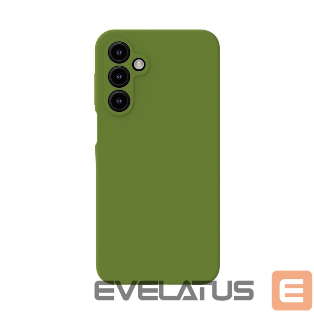 Nugarėlės dėklai Evelatus Samsung Galaxy A16 5G Premium Magnetic Soft Touch Silicone Case Army Green