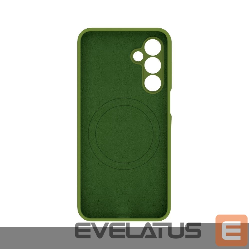Nugarėlės dėklai Evelatus Samsung Galaxy A16 5G Premium Magnetic Soft Touch Silicone Case Army Green