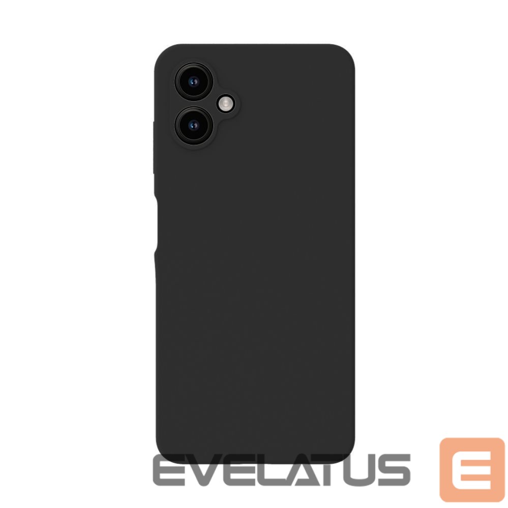 Nugarėlės dėklai Evelatus Samsung Galaxy A06 5G Premium Magnetic Soft Touch Silicone Case Black