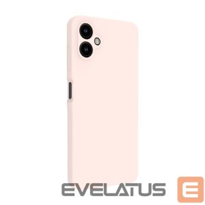 Nugarėlės dėklai Evelatus Samsung Galaxy A06 5G Premium Magnetic Soft Touch Silicone Case Pink Sand