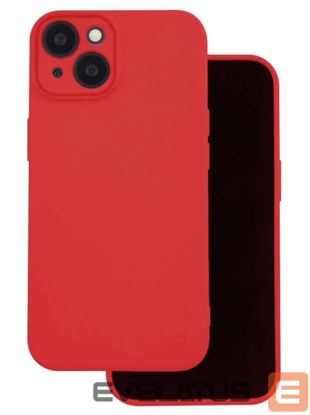 Nugarėlės dėklai iLike Apple Silicon case for iPhone 16 6,1 Red