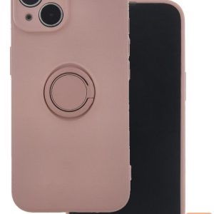Nugarėlės dėklai iLike Apple Finger Grip case for iPhone 16 Pro 6,3 Pink
