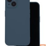 Nugarėlės dėklai iLike Apple Silicon case for iPhone 16 Pro Max 6,9 Dark Blue