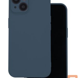 Nugarėlės dėklai iLike Apple Silicon case for iPhone 16 Pro Max 6,9 Dark Blue