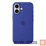 Nugarėlės dėklai Apple - iPhone 16 Silicone Case with MagSafe Ultramarine