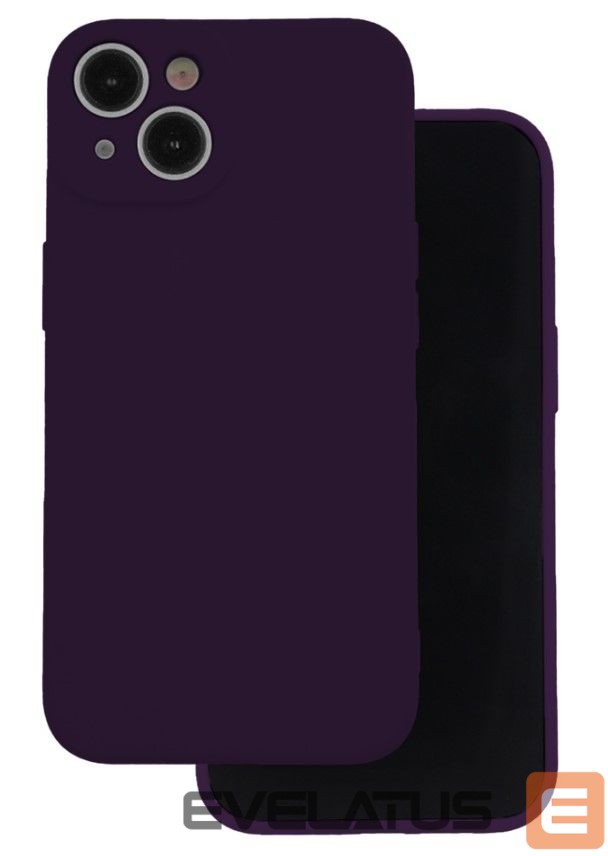 Nugarėlės dėklai iLike Samsung Galaxy A55 5G Silicon case Plum