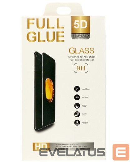 Apsauginiai stiklai iLike - Full Glue 5D Tempered Glass for ONEPLUS 9 Black