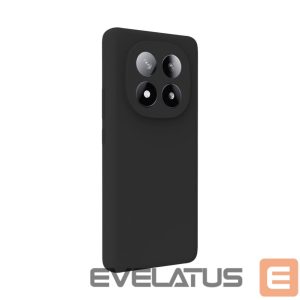Nugarėlės dėklai Evelatus Xiaomi Redmi Note 14 Pro Plus Premium Magnetic Soft Touch Silicone Case Black