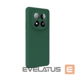 Nugarėlės dėklai Evelatus Xiaomi Redmi Note 14 Pro Plus Premium Magnetic Soft Touch Silicone Case Green
