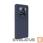 Nugarėlės dėklai Evelatus Xiaomi Redmi Note 14 Pro Plus Premium Magnetic Soft Touch Silicone Case Dark Blue