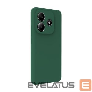 Nugarėlės dėklai Evelatus Xiaomi Redmi Note 14 Premium Magnetic Soft Touch Silicone Case Green