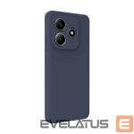 Nugarėlės dėklai Evelatus Xiaomi Redmi Note 14 Premium Magnetic Soft Touch Silicone Case Dark Blue