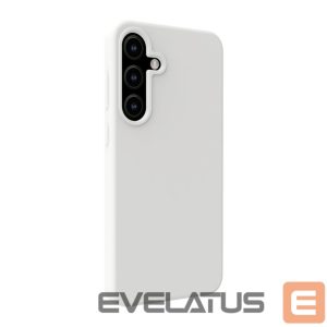 Nugarėlės dėklai Evelatus Samsung Galaxy S25 Premium MagSafe Soft Touch Silicone Case White