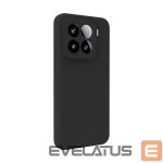 Nugarėlės dėklai Evelatus Xiaomi 15 Premium Magnetic Soft Touch Silicone Case Black