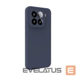 Nugarėlės dėklai Evelatus Xiaomi 15 Premium Magnetic Soft Touch Silicone Case Dark Blue