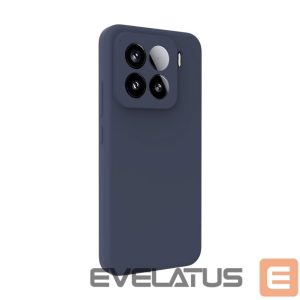 Nugarėlės dėklai Evelatus Xiaomi 15 Premium Magnetic Soft Touch Silicone Case Dark Blue