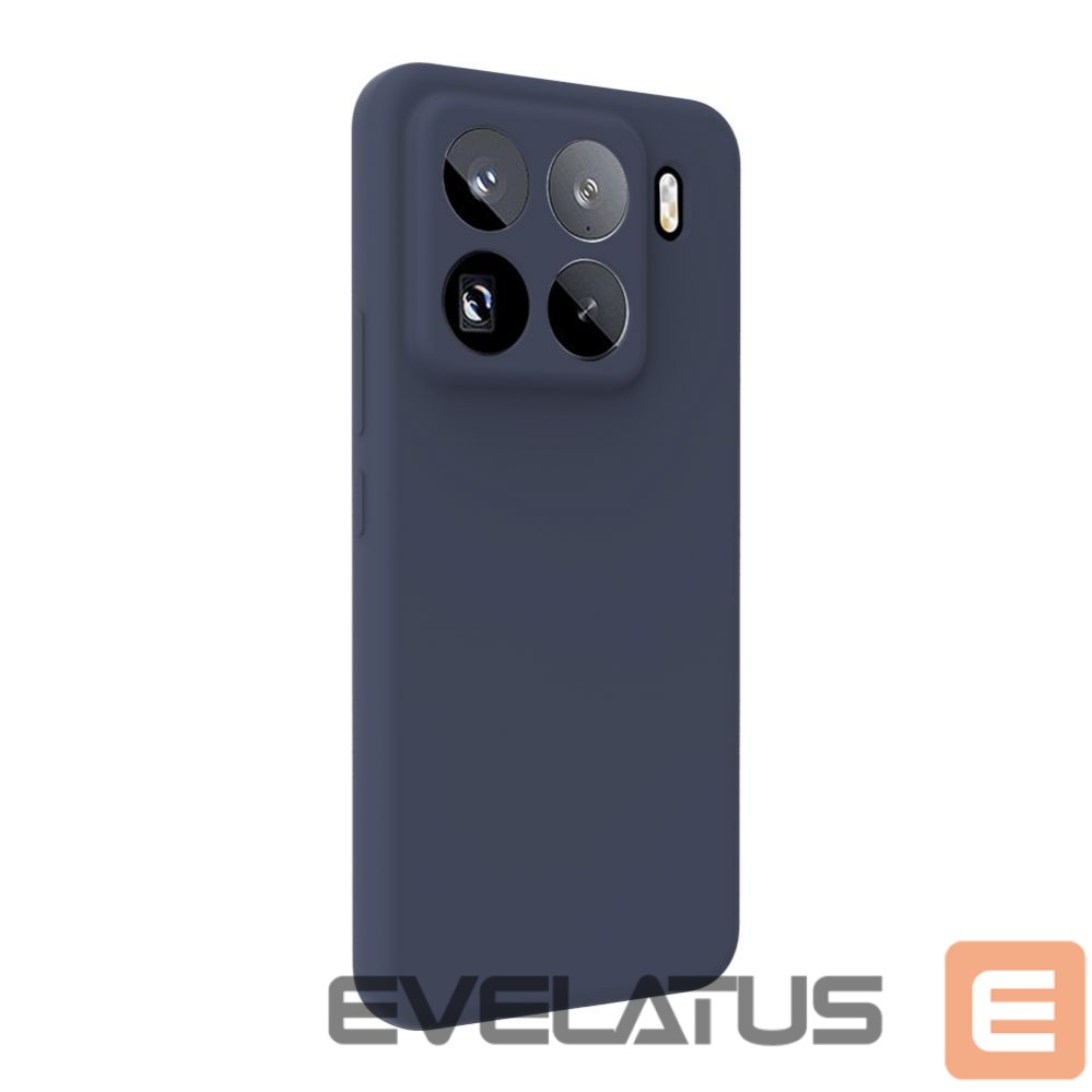 Nugarėlės dėklai Evelatus Xiaomi 15 Pro Premium Magnetic Soft Touch Silicone Case Dark Blue