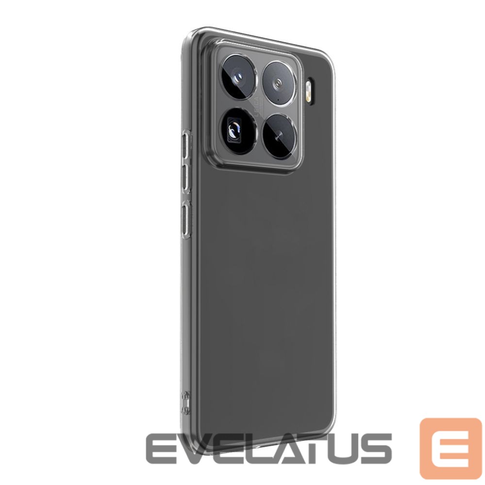 Nugarėlės dėklai Evelatus Xiaomi 15 Pro Silicone Case 1.5mm TPU Transparent