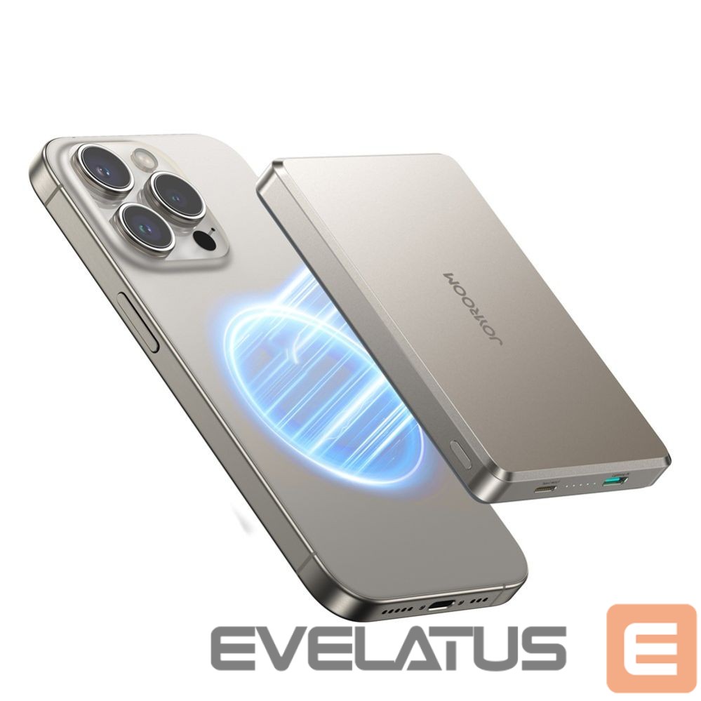 Išorinė baterija Joyroom 20W Metal Magnetic Wireless Power Bank 10000mAh Gold