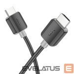 Kabelis Hoco  US08 HDTV 2.0 male-to-male 4K HD data cable(L=1M) Black