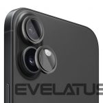 Apsauginiai stiklai Evelatus Apple iPhone 16 / 16 Plus Camera Lens Protector Armor Black