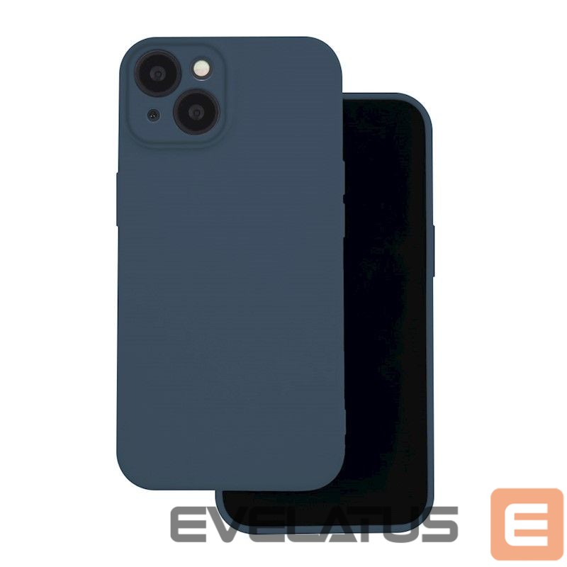 Nugarėlės dėklai iLike Samsung Galaxy A36 Silicone case Dark Blue